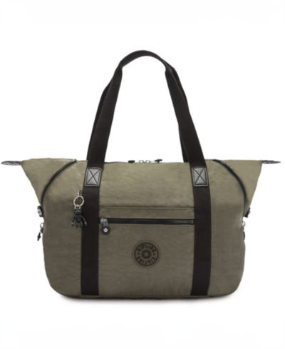Kipling Art Zipper Medium Tote Handbag