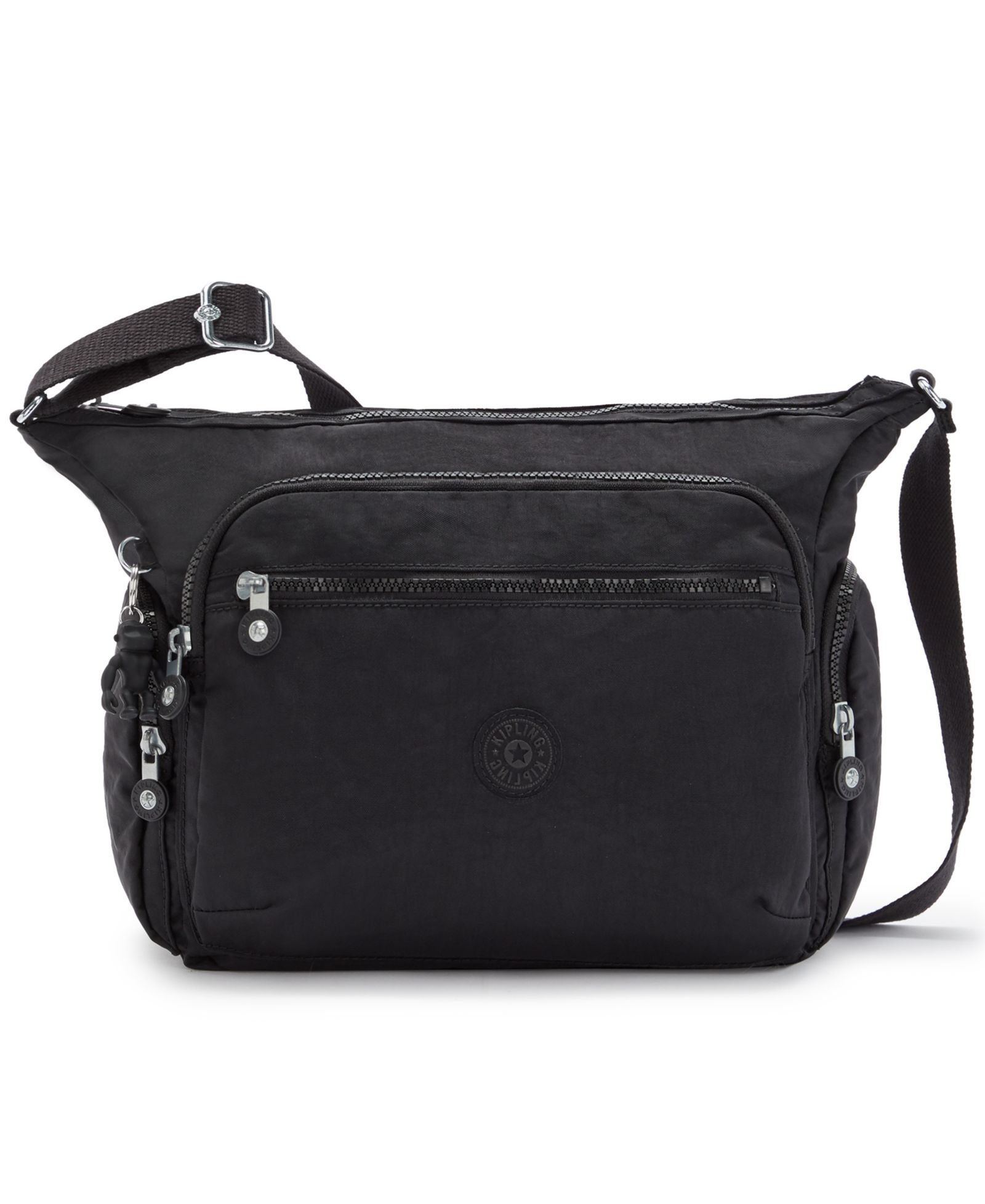 Kipling Gabbie Nylon Zip-Top Large Crossbody Handbag