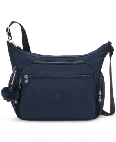 Kipling Gabbie Nylon Zip-Top Large Crossbody Handbag