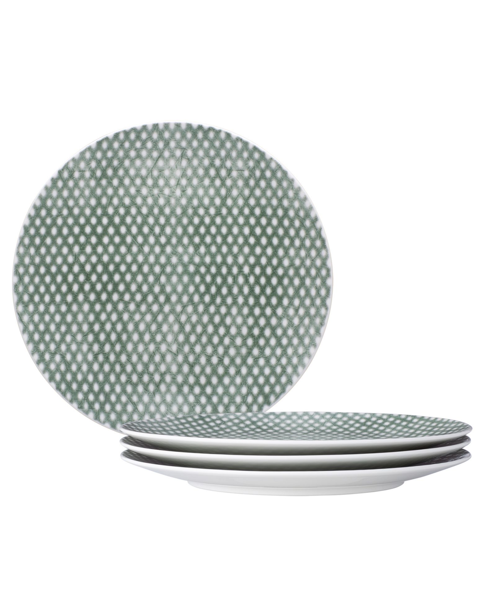 Набор салатных тарелок Noritake Hammock Dots 4 шт