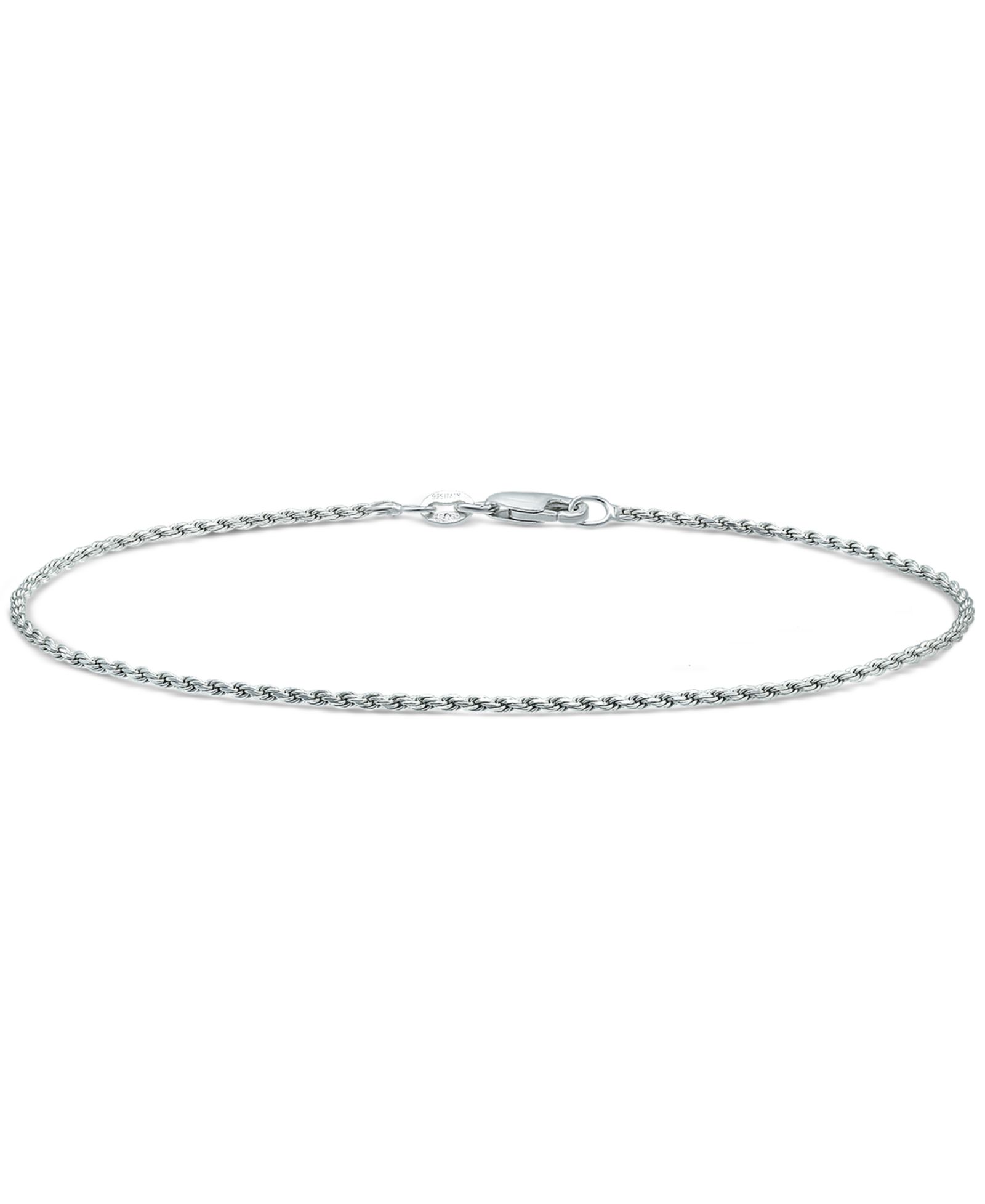Браслет Giani Bernini Rope Link Chain в стерлинговом серебре