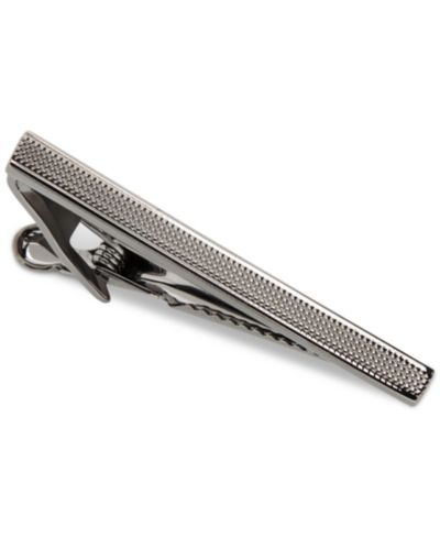 Мужской зажим для галстука Perry Ellis Portfolio Dotted Tie Bar