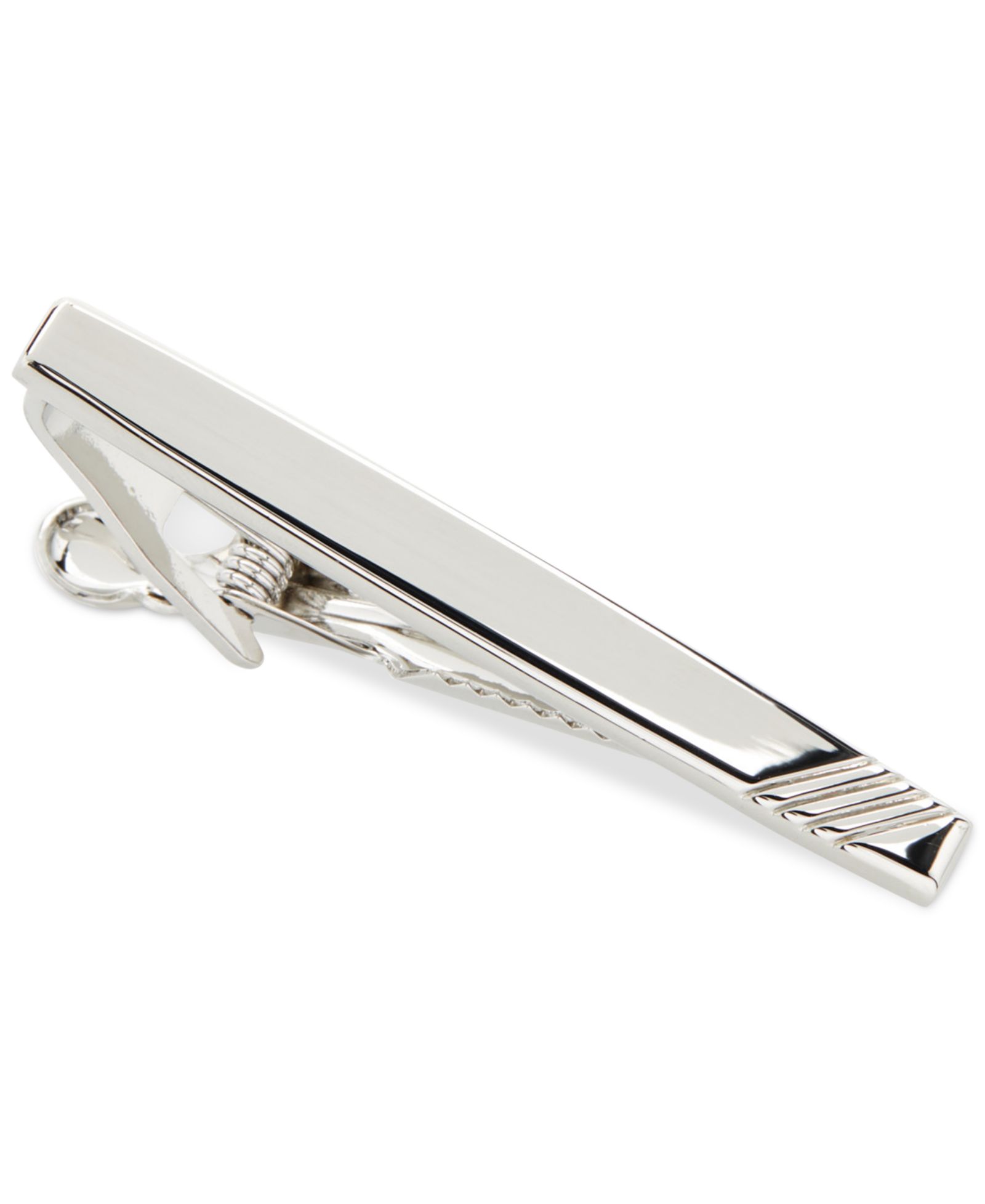 Perry Ellis Portfolio Men's Triple-Stripe Tie Bar