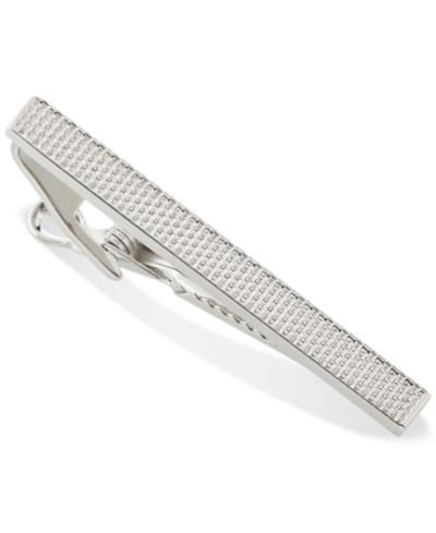 Perry Ellis Portfolio Мужской зажим для галстука Grid Tie Bar