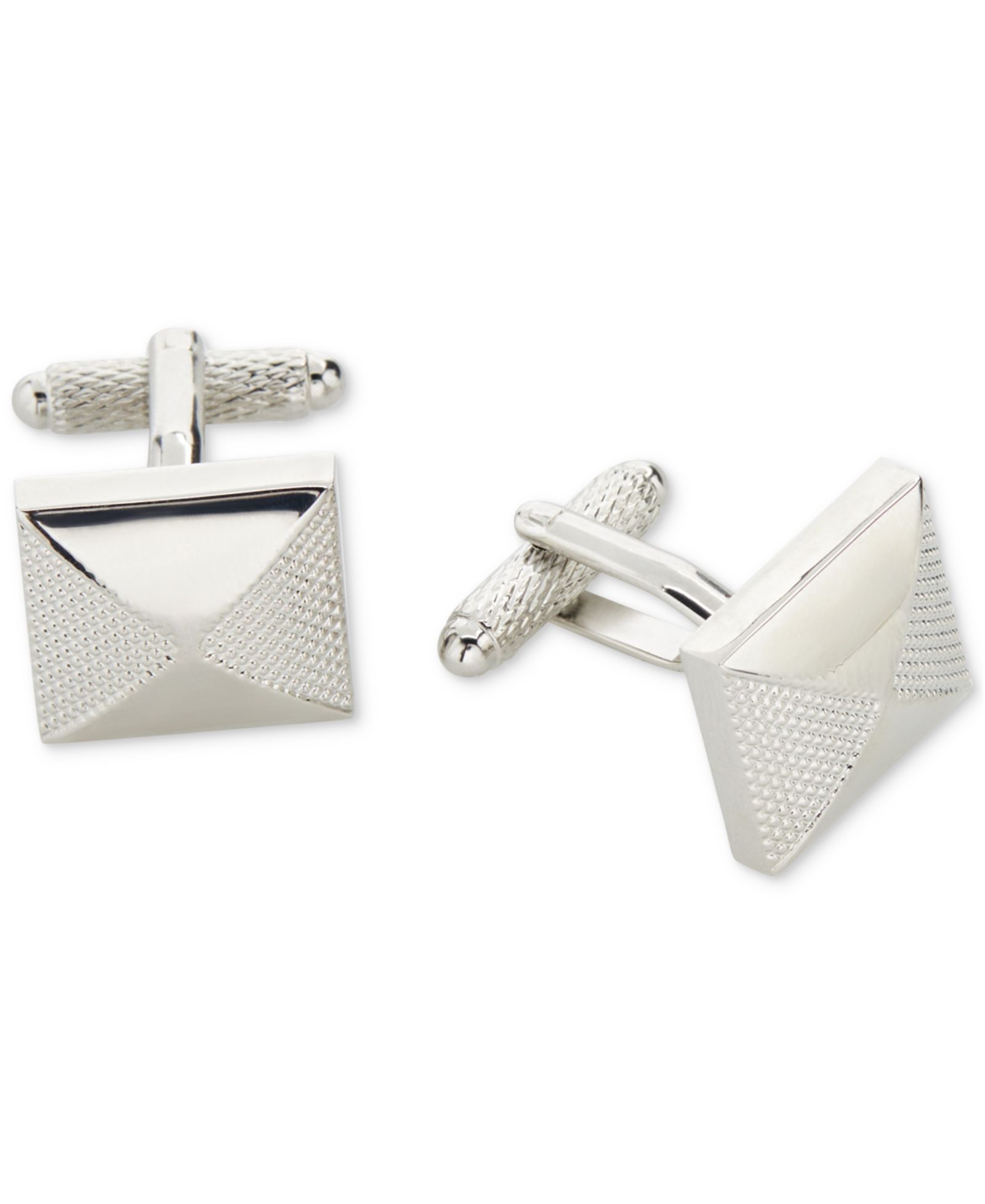 Perry Ellis Portfolio Men's Pyramid Cufflinks