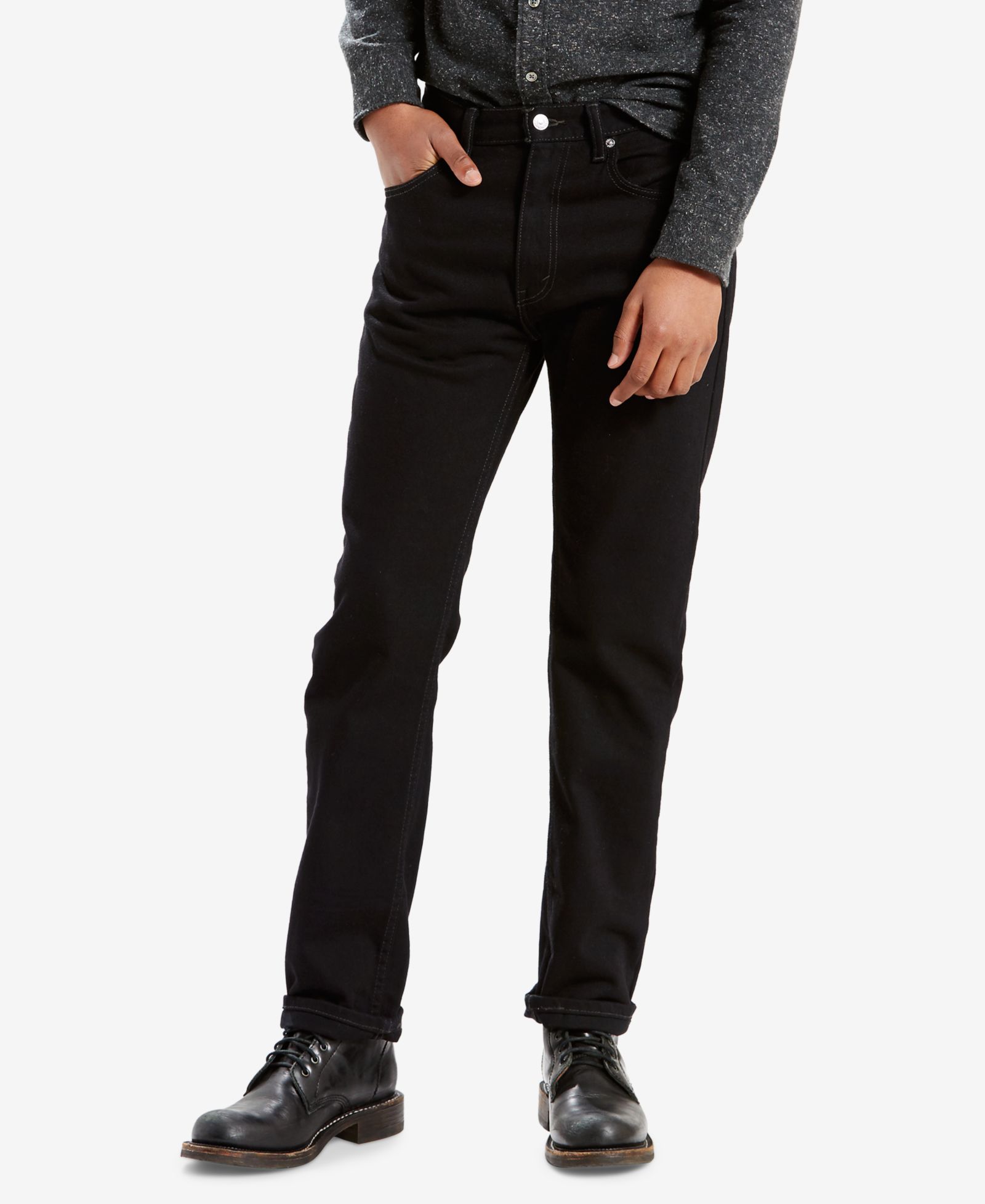 Levi's® Мужские джинсы 505™ Regular Fit, без стрейча