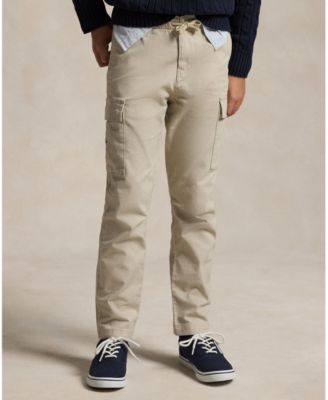 Polo Ralph Lauren Мужские брюки чинос Cargo из эластичного хлопка для мальчиков