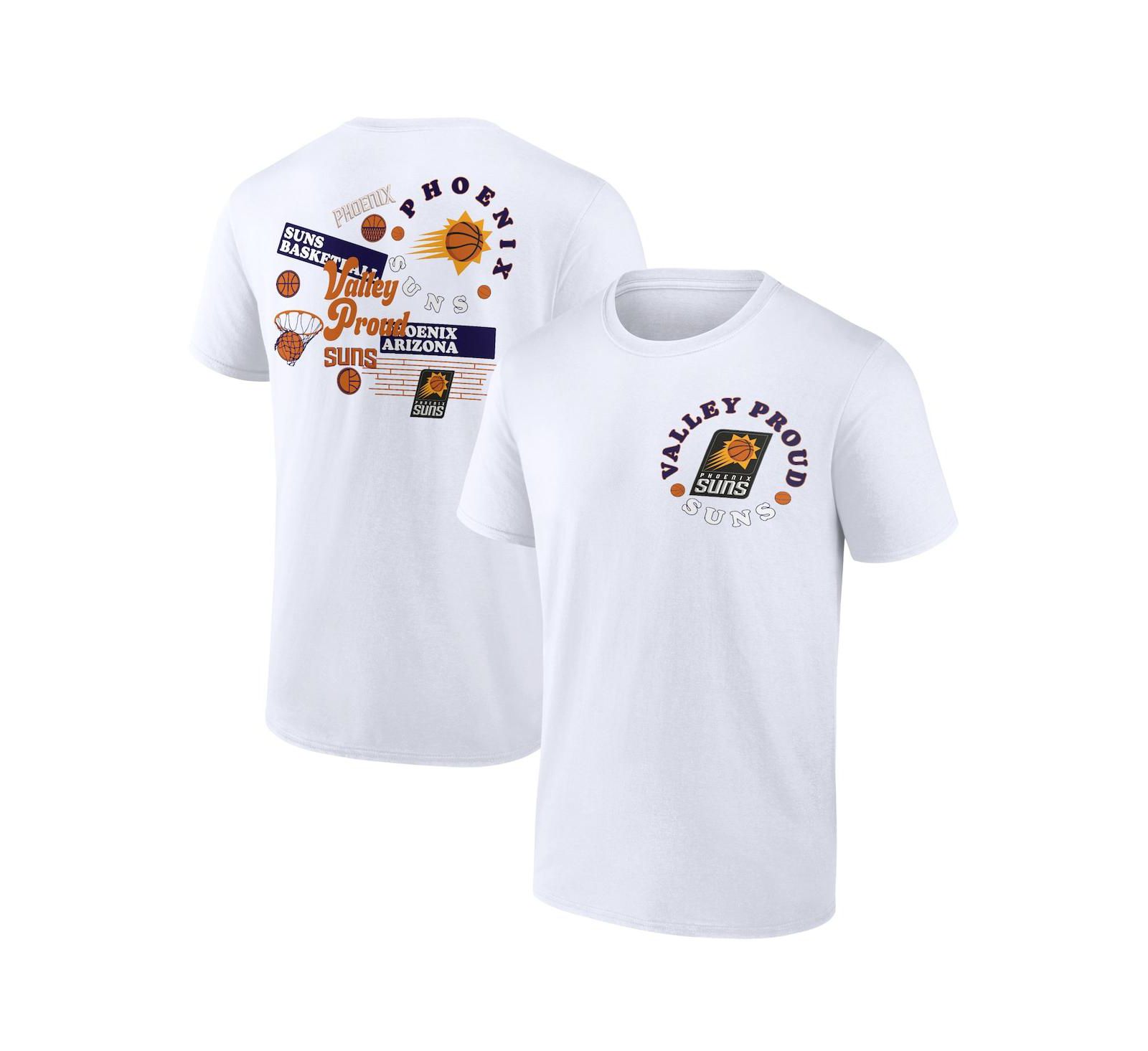 Мужская футболка Fanatics White Phoenix Suns Street Collective