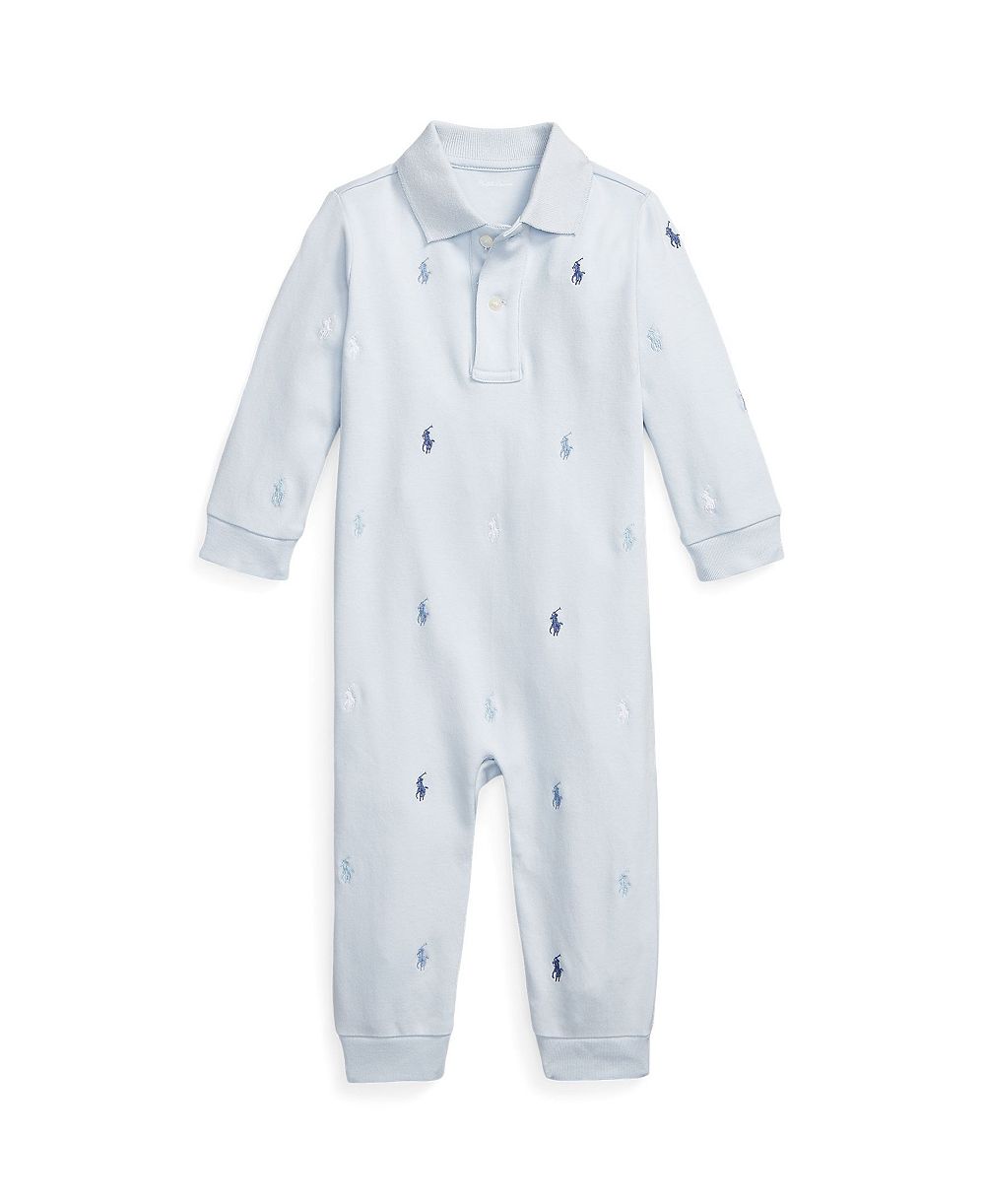 Детский комбинезон Polo Ralph Lauren Baby Boys Polo Pony Soft