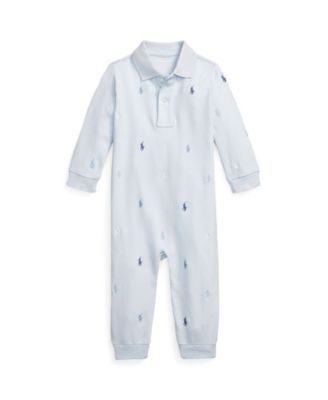 Детский комбинезон Polo Ralph Lauren Baby Boys Polo Pony Soft