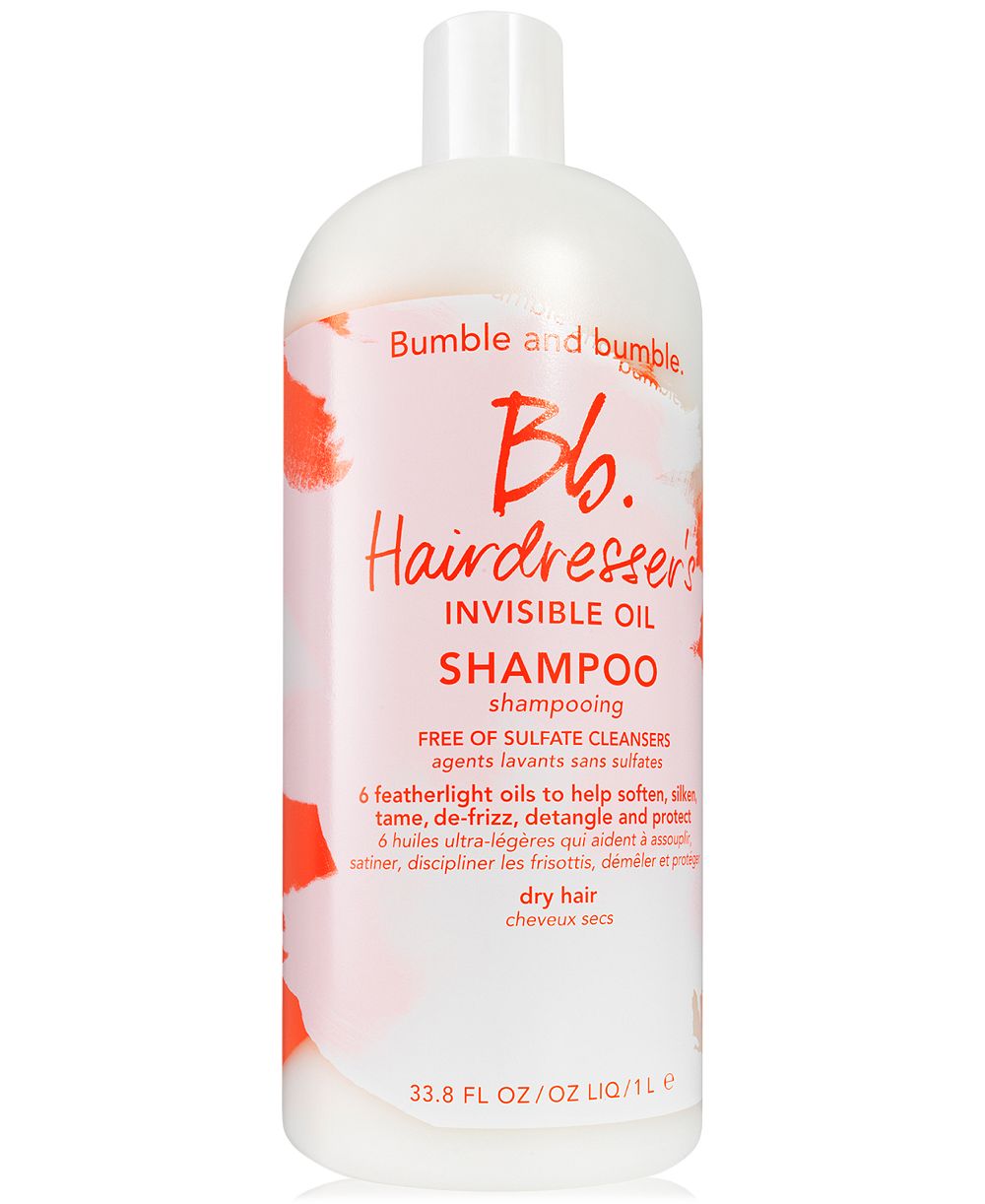 Увлажняющий шампунь Bumble and Bumble Hairdresser's Invisible Oil, 33.8 oz.