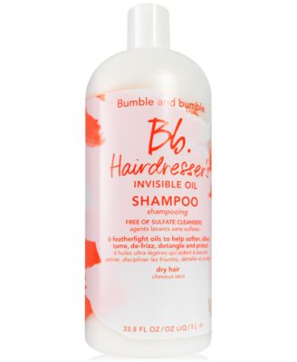 Bumble and Bumble Hairdresser's Invisible Oil Hydrating Shampoo, 33.8 oz.