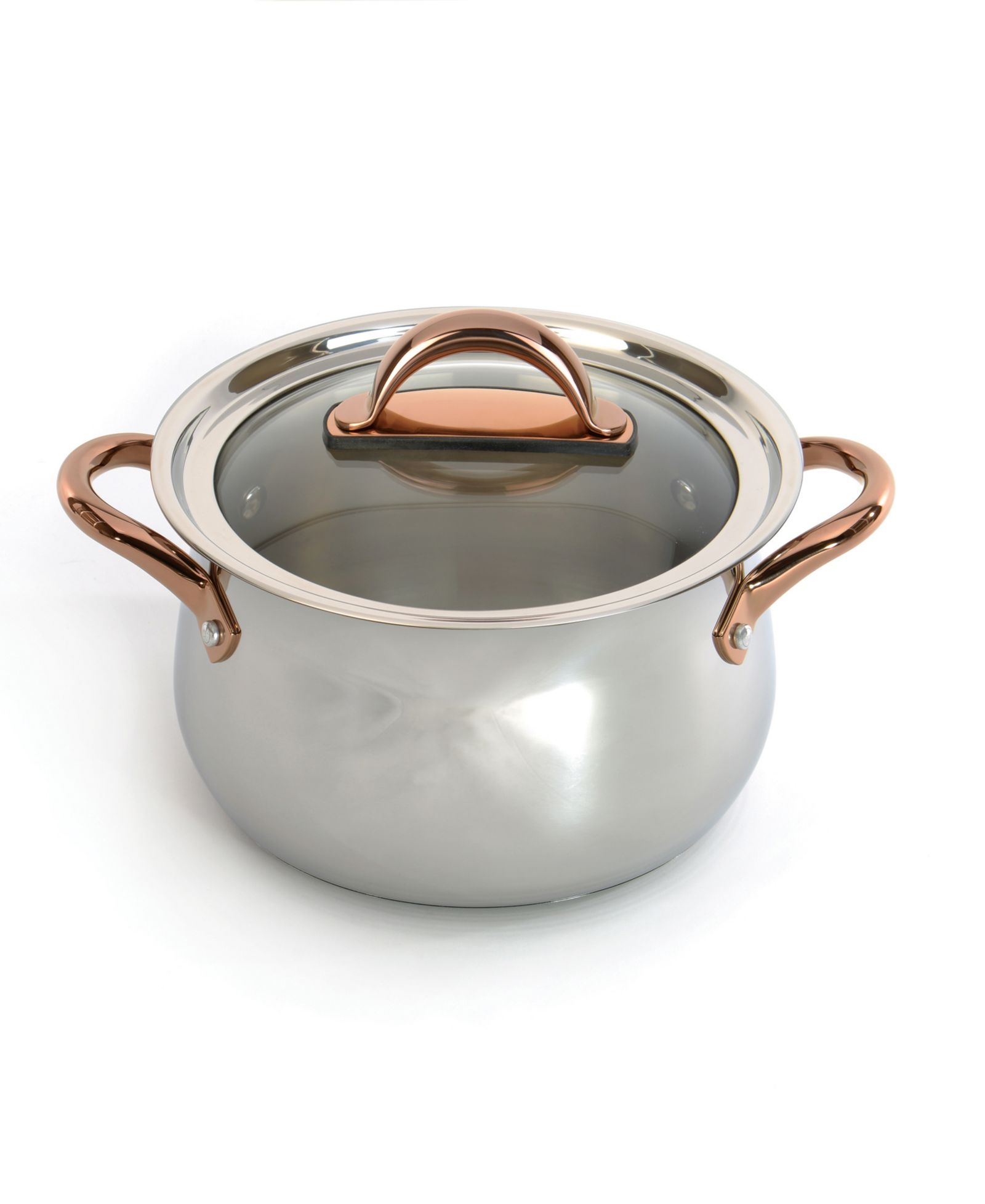 BergHOFF кастрюля со стеклянной крышкой, 8"