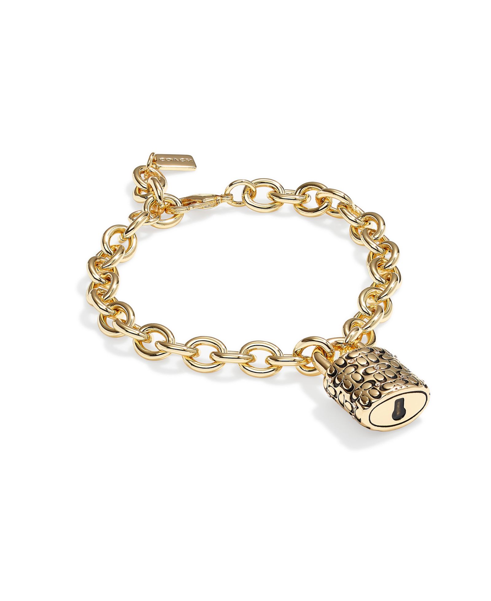 Браслет COACH Quilted Padlock