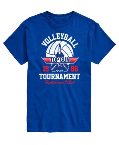 Мужская футболка с принтом Top Gun Volleyball Tournament