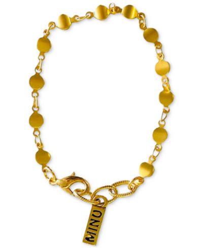 MINU Jewels золотистый браслет Deco Chain