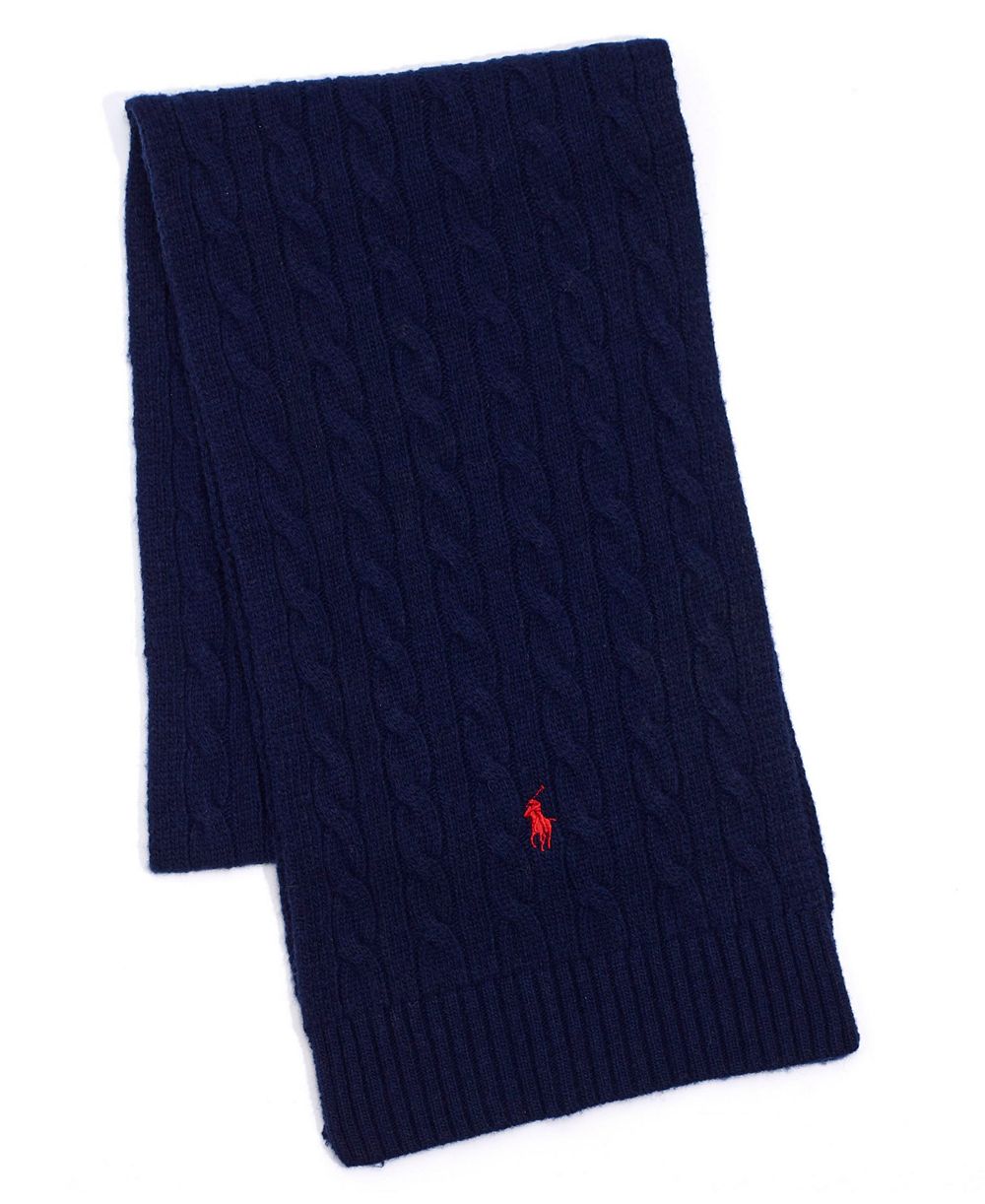 Polo Ralph Lauren Мужской Classic Cable Scarf