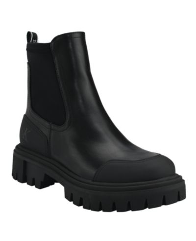 Calvin Klein Women's Remola Lug Sole Chelsea Booties