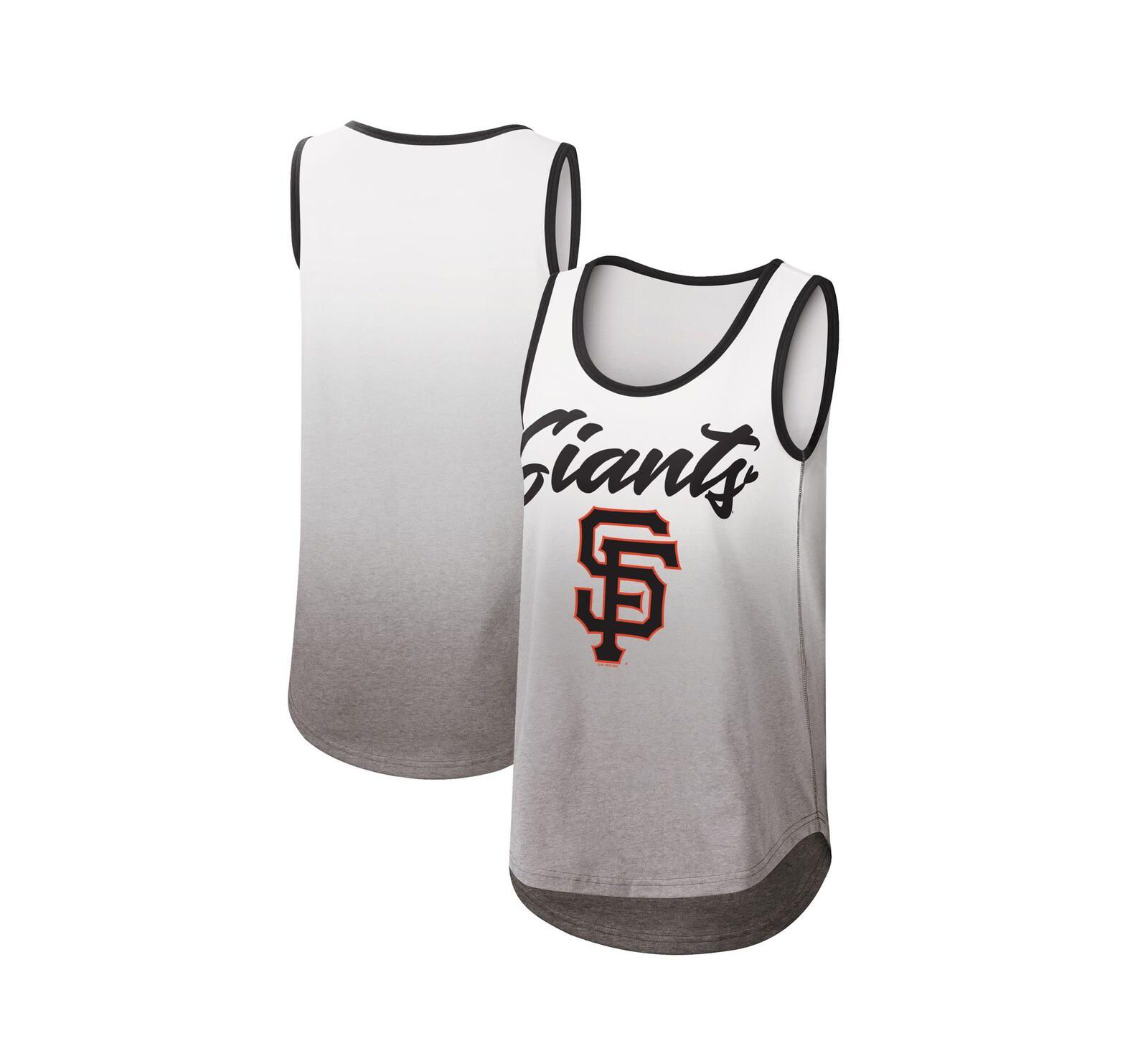 Женский топ G-III 4Her by Carl Banks White San Francisco Giants Logo Opening Day