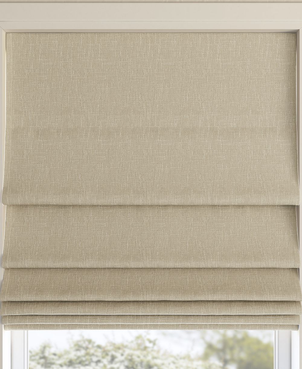 Ромская штора Sun Zero Pryer Textured 100% Blackout Cordless