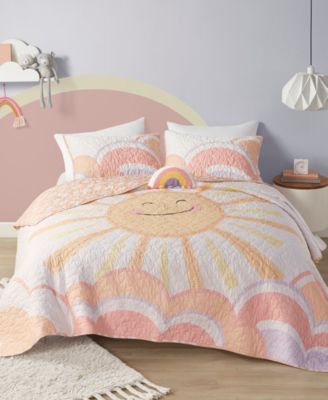Комплект покрывал Intelligent Design Dawn Sunshine 3-Pc., Twin