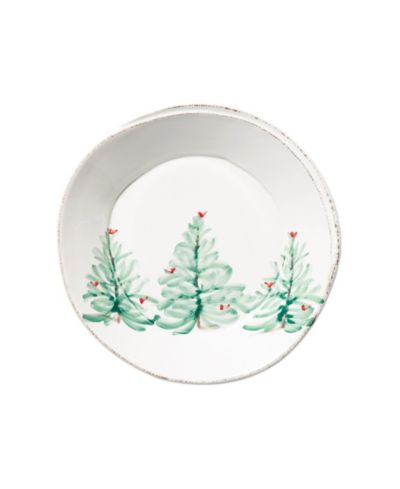 Тарелка для пасты VIETRI Melamine Lastra Holiday 8.75''