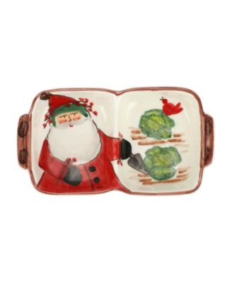 Сервировочная подставка VIETRI Old St. Nick 2-Tiered