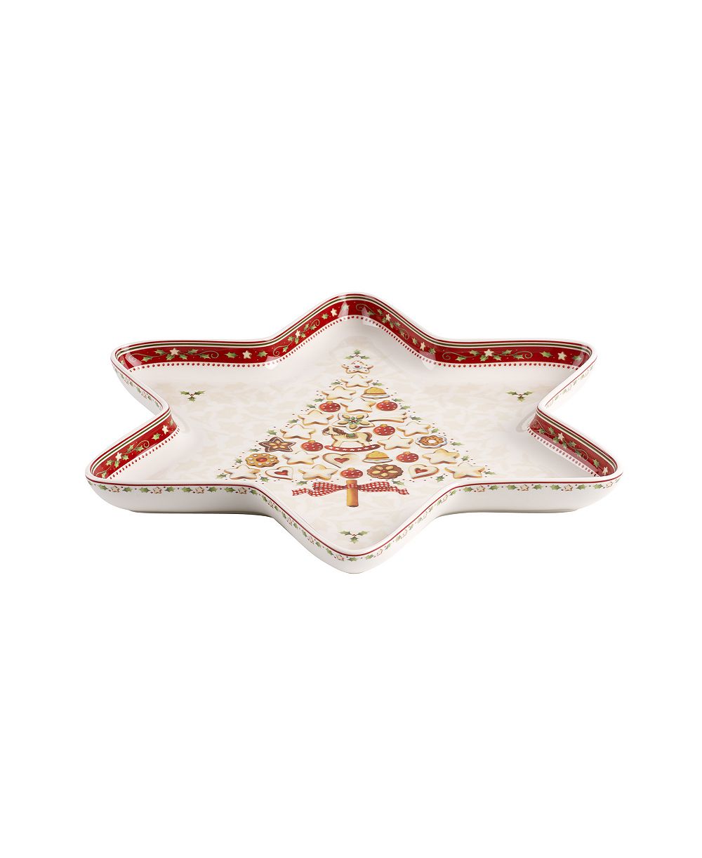Villeroy & Boch сервировочная тарелка в форме звезды Winter Bakery