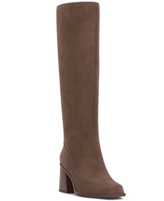Женские сапоги Vince Camuto Sangeti Snip-Toe Block-Heel Knee-High