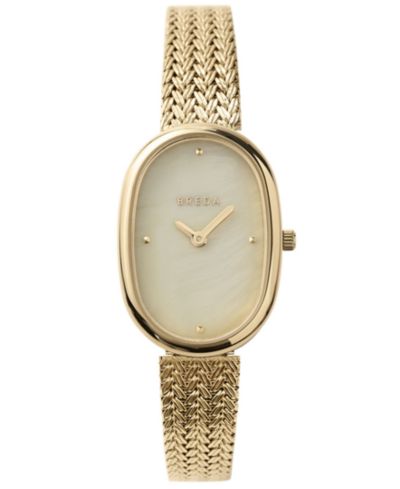 Женские часы BREDA 'Jane Tethered' Gold Mesh, 23mm