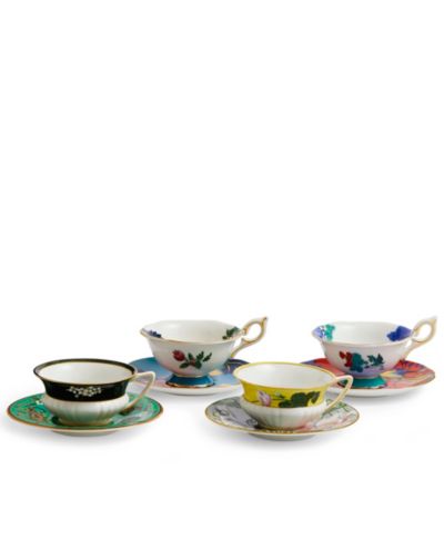 Wedgwood Набор из 4 чайных чашек и блюдец Wonderlust