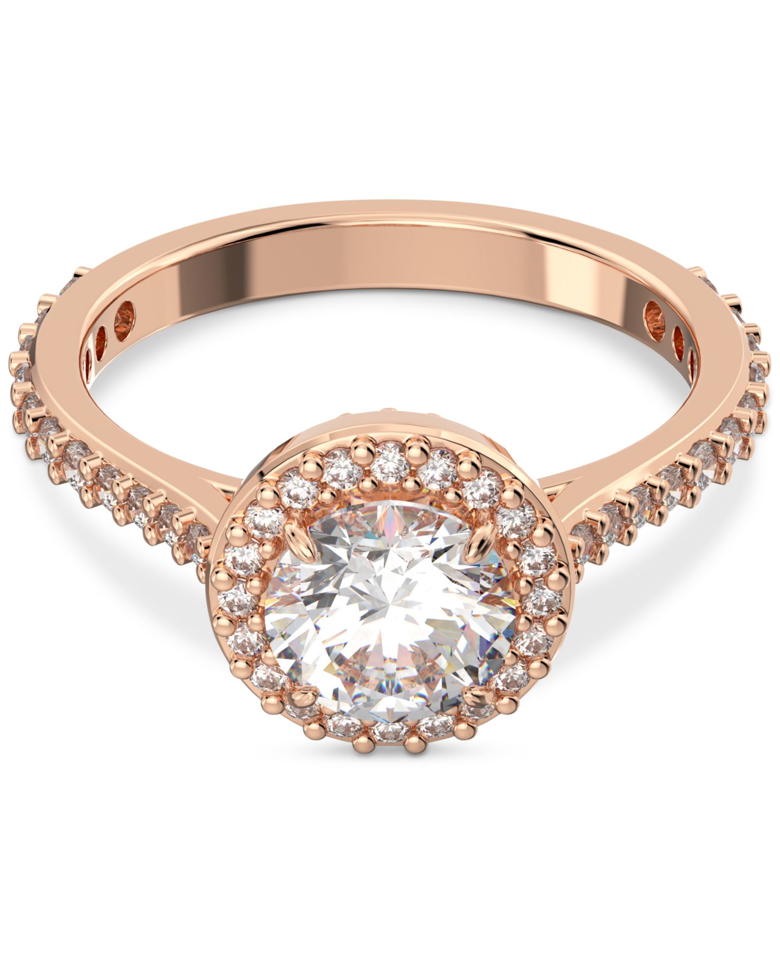 Коктейльное кольцо Swarovski Silver-Tone Constella Crystal