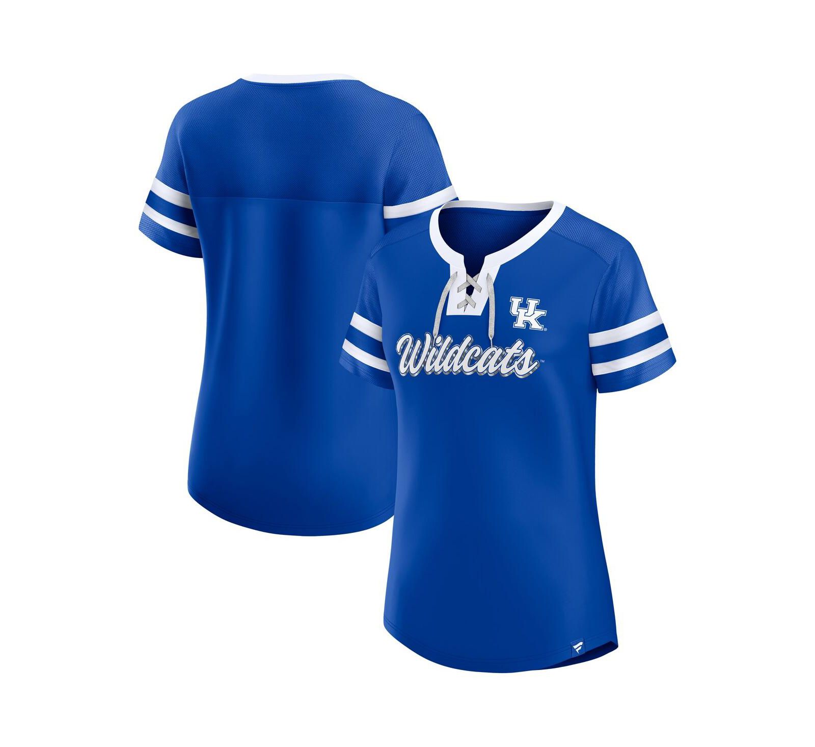 Fanatics Женская футболка с логотипом Kentucky Wildcats, Royal