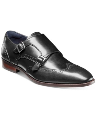 Мужские туфли Stacy Adams Karson Wingtip Double-Monk Strap