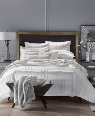 Hotel Collection Structure White 3-Pc. Comforter Set, Full/Queen, Exclusively at Macy’s