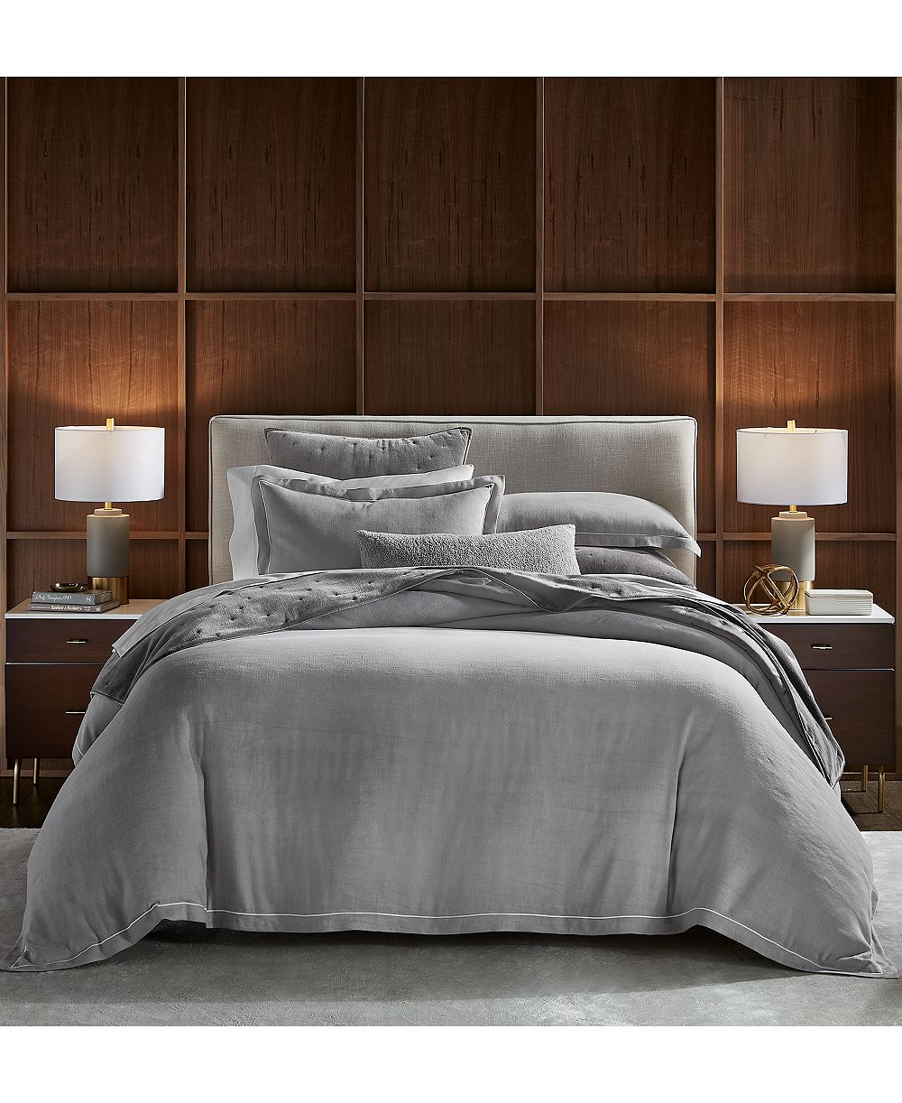 Hotel Collection комплект пододеяльников из льна и модала 3 шт., King