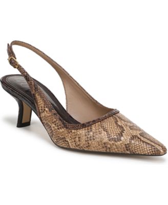 Brown Multi Snakeskin Leather