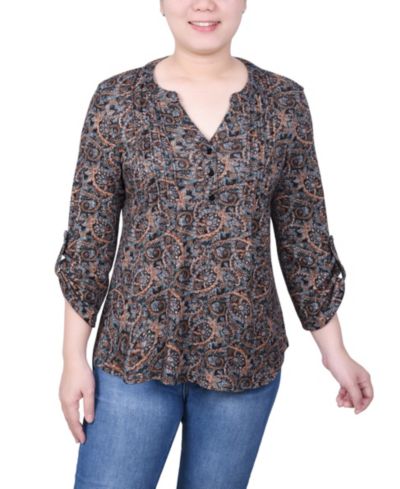 Black Brown Paisley