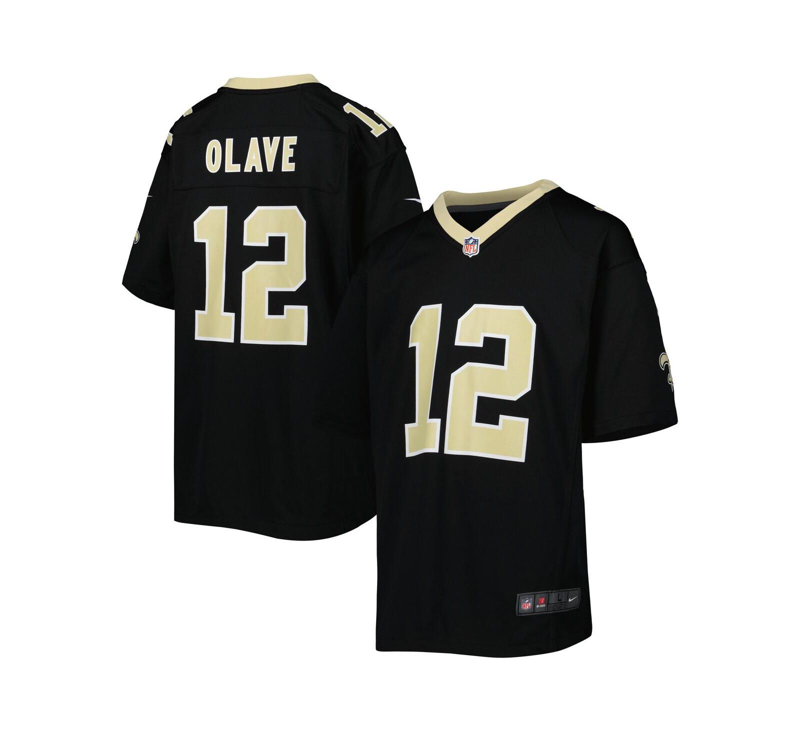 Nike Детская джерси Chris Olave Black New Orleans Saints