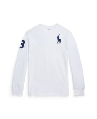 Polo Ralph Lauren Big Boys Big Pony хлопковая футболка