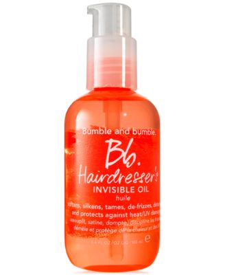 Масло для волос Bumble and Bumble Hairdresser's Invisible Oil Frizz Reducing, 3.4 oz.