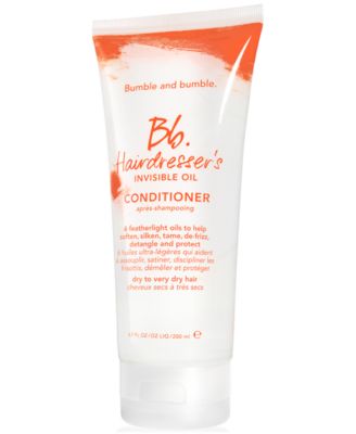 Bumble and Bumble Hairdresser's Invisible Oil Hydrating Conditioner, 6.7 oz.