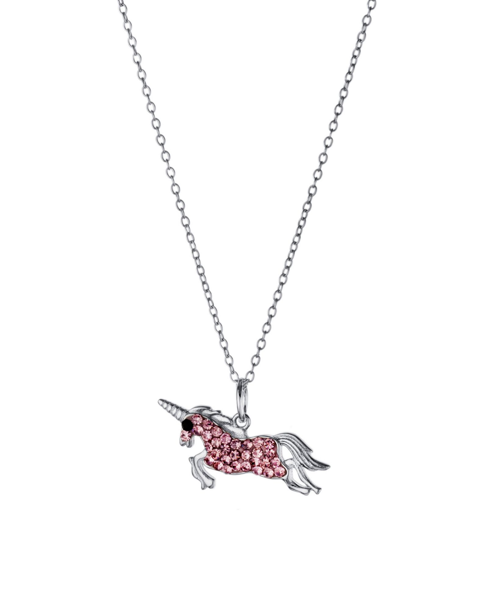 Подвеска Giani Bernini Crystal Unicorn из стерлингового серебра (0.11 ct. t.w.)