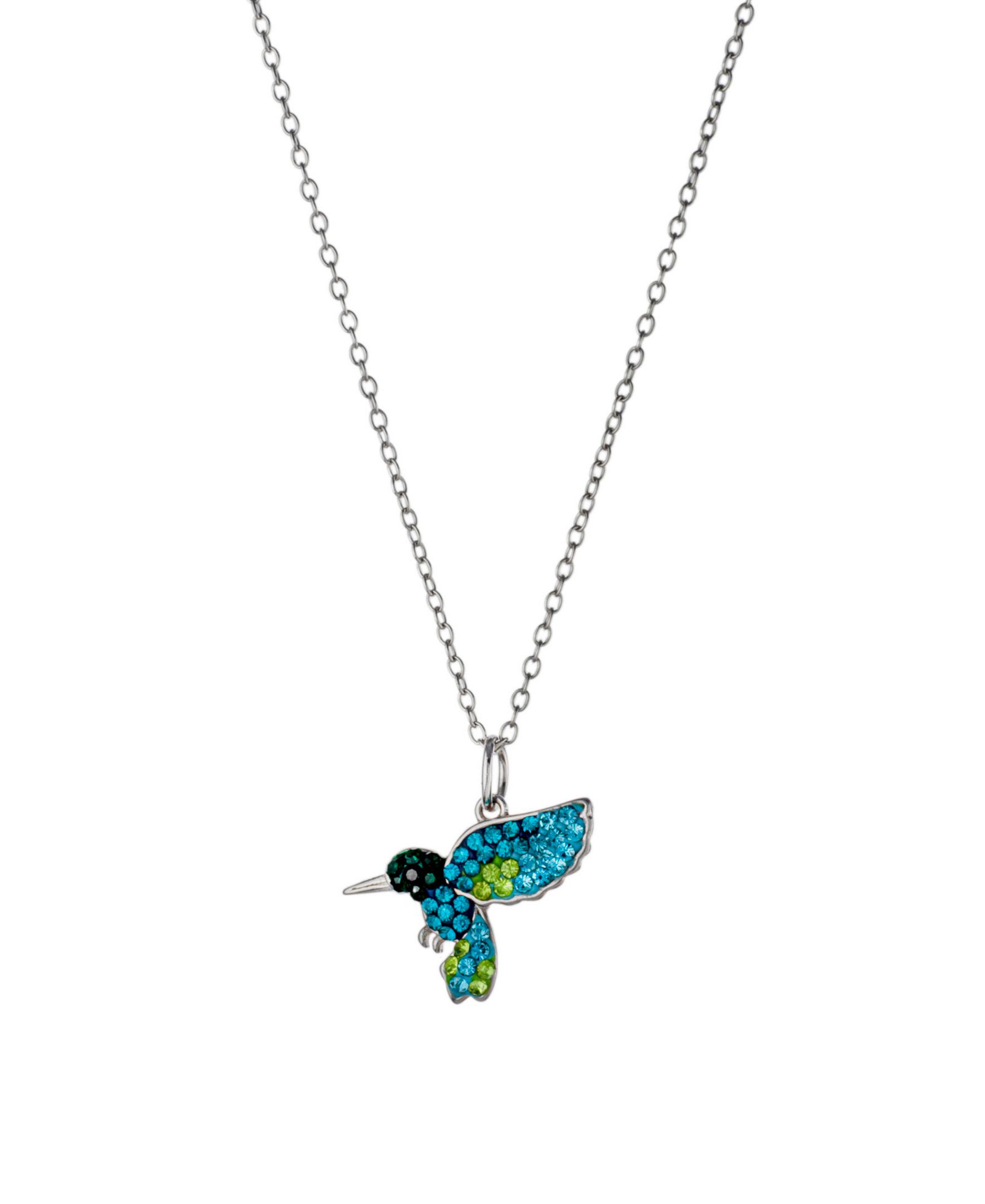 Подвеска Giani Bernini Crystal Hummingbird в Sterling Silver