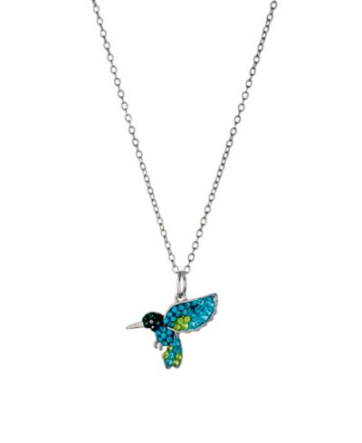 Подвеска Giani Bernini Crystal Hummingbird в Sterling Silver