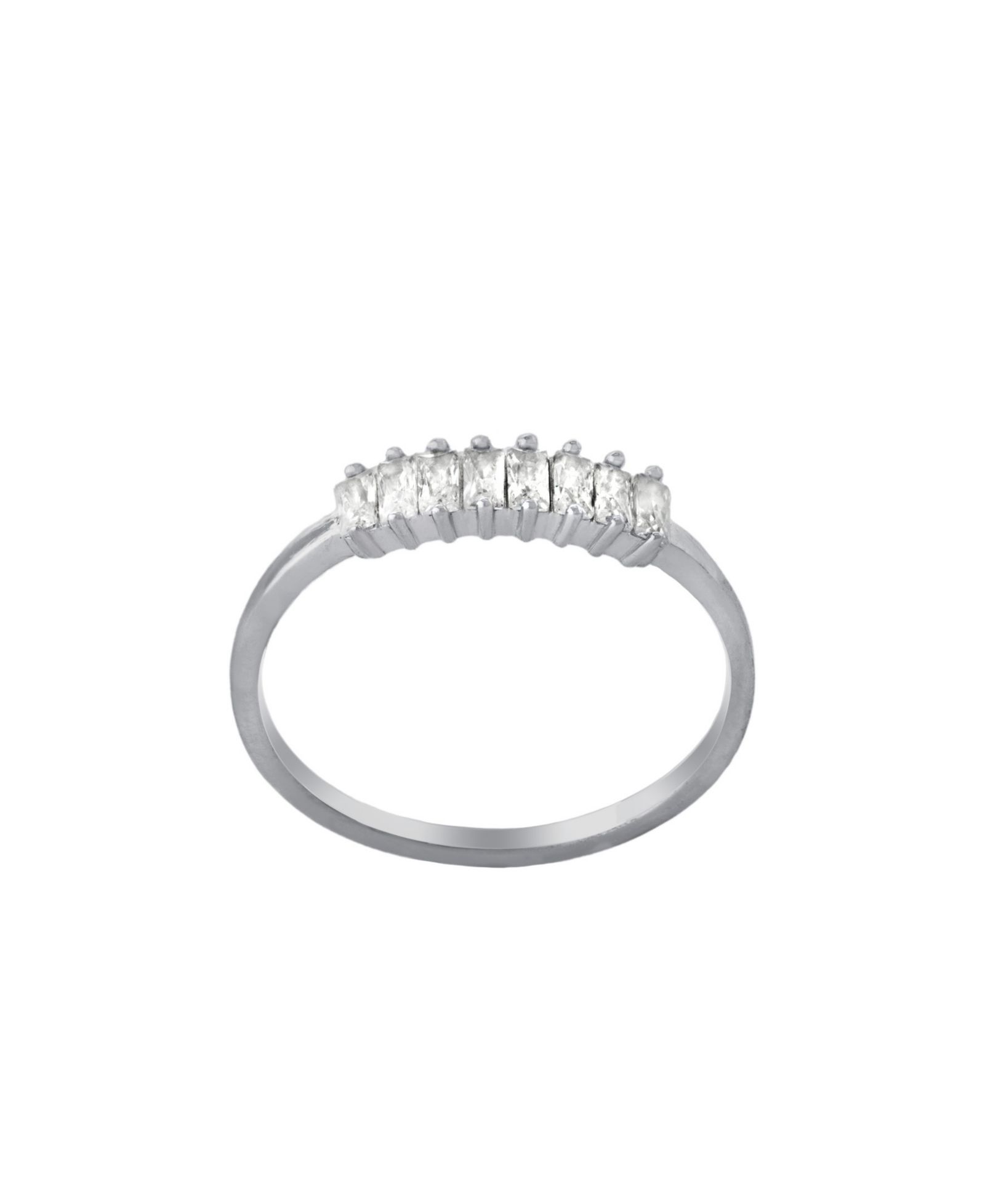 Giani Bernini Cubic Zirconia Ring Band (3/4 ct. t.w.) in Sterling Silver