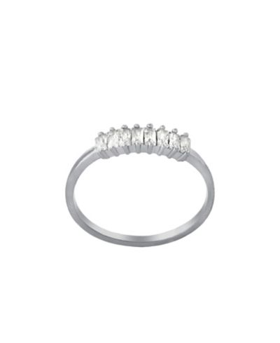 Giani Bernini кольцо-band с кубической цирконией (3/4 ct. t.w.), Sterling Silver