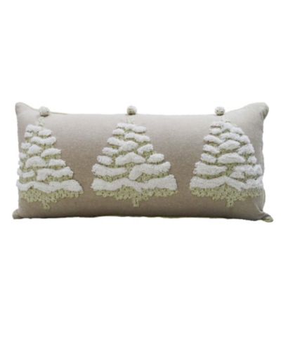 Vibhsa Christmas Tree Decorative Pillow, 30" x 14"