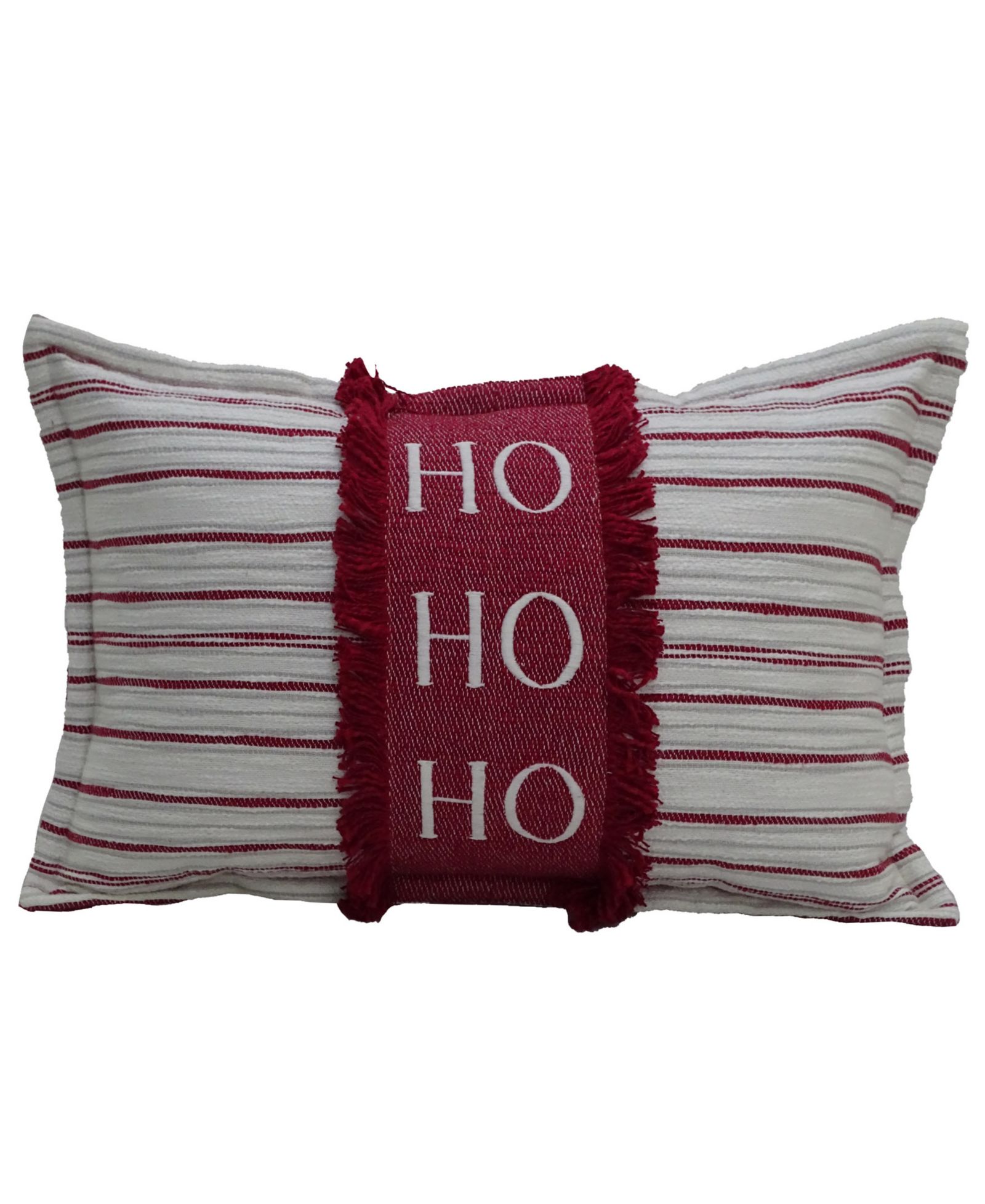 Vibhsa декоративная подушка HOHOHO на Рождество, 14" x 24"