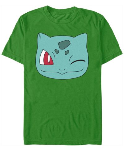 Мужская футболка Fifth Sun Pokemon Bulbasaur Face Short Sleeve